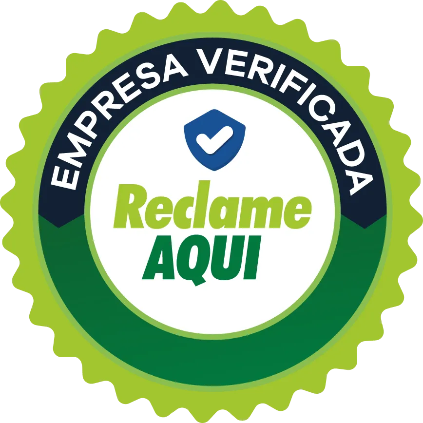 Selo Empresa Verificada Reclame AQUI da rede CotaFácil
